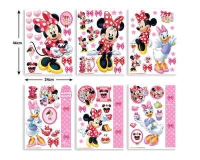 Minnie Mouse room deco Kit