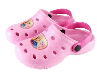 Disney Frozen strand - plastic sandalen roze 34/35