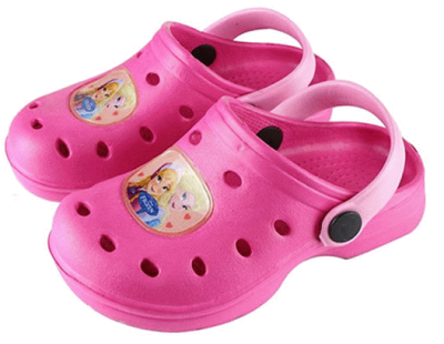 Disney Frozen strand - plastic sandalen rode 34/35