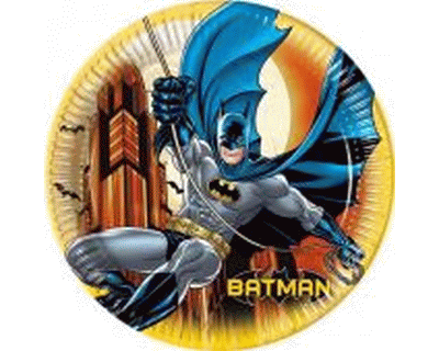 Batman dark knight feest borden 8 per pak