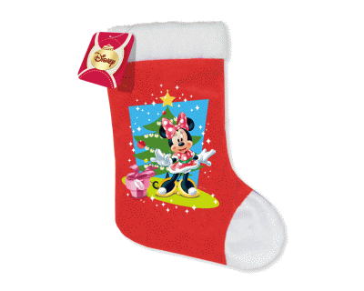 Minnie Mouse kerstsok satijn