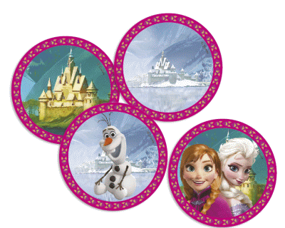 Frozen Alpine feest confetti 24pcs