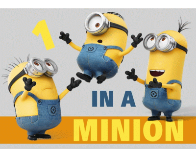 Minions vloerkleed gijs