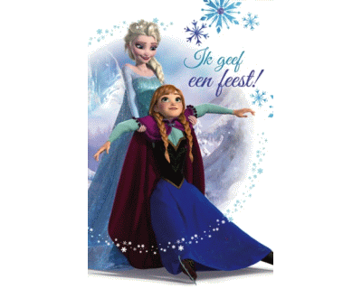 Frozen verjaardag uitnodigingen