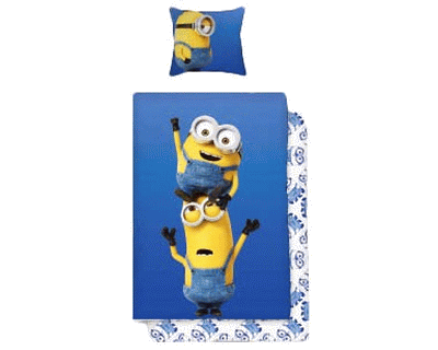 Minions dekbedovertrekset reach 160 x 200cm