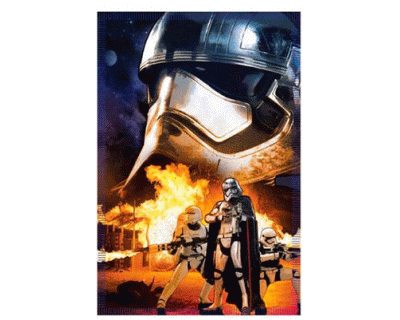 Star Wars plaid/fleecedeken Stormtrooper