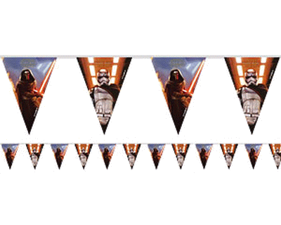 Star Wars The Force Awakens vlaggenline