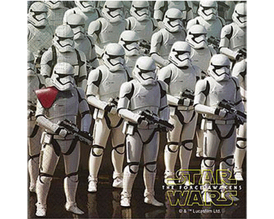 Star Wars The Force Awakens servetten Heroes