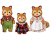 5215 Sylvanian Families - Familie Rode Panda