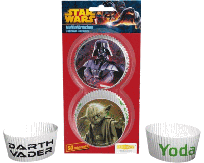 Star Wars verjaardag cupcake vorm