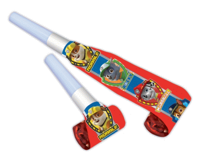Paw Patrol verjaardag roltongen