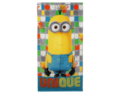 Minions strandlaken colour