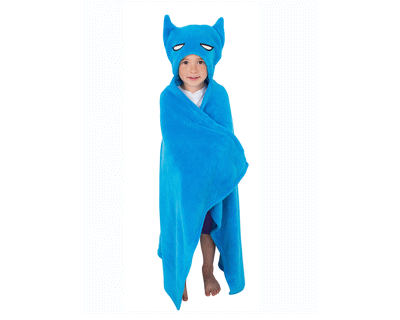 Batman fleecedeken met hoedje