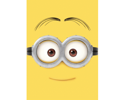 Minions vloerkleed geel