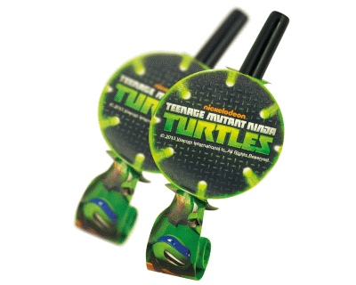 Ninja Turtles Feest roltongen 6 per pak