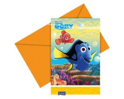 Finding Dory feest uitnodiging