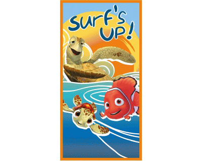 Finding Dory strandlaken Surf's up