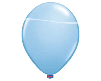 ballonnen lichtblauw 10 per pak