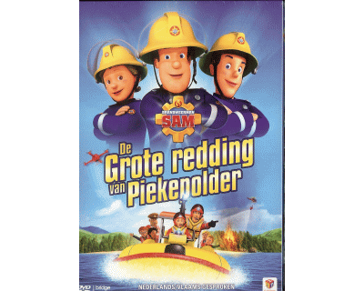 Brandweerman Sam DVD - De Grote redding van Piekepolder