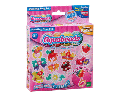 79278 Aquabeads Navulling - Dazzling Ring Set