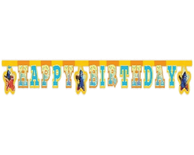 Finding Dory happybirthday banner