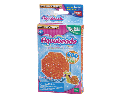 32678 Aquabeads Parels - Jewel Bead Orange