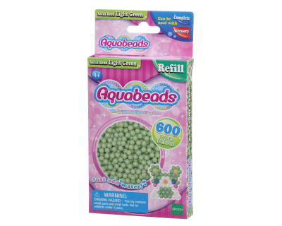32538 Aquabeads Parels - Solid Bead Light Green