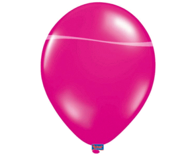 ballonnen donkerrose 10 pcs