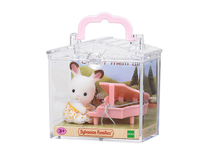 5202 Sylvanian Families - Baby Draagdoosje (Konijn met Piano)