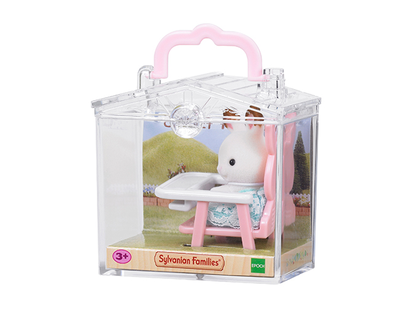 5197 Sylvanian Families - Baby Draagdoosje (Konijn op Babystoeltje)