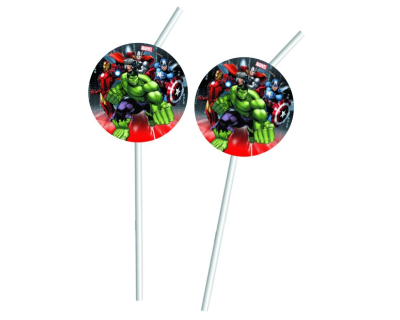 Marvel Avengers Power feest drinkrietjes