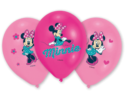 Minnie Mouse verjaardag Bowtique ballonnen 27cm