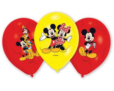 Mickey Mouse verjaardag ballonnen 11"