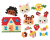 79248 Aquabeads Navulling - Sylvanian Families Set blauw