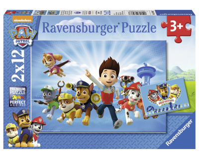 Paw Patrol puzzel 2 x 12 pcs Ryder