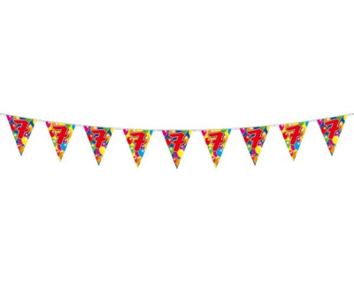 Verjaardag Vlaggenlijn 7 jaar 10m/stk