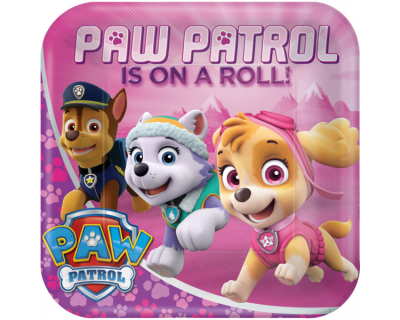 Paw Patrol skye feest borden 23cm