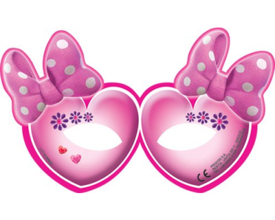 Minnie Mouse feest maskers