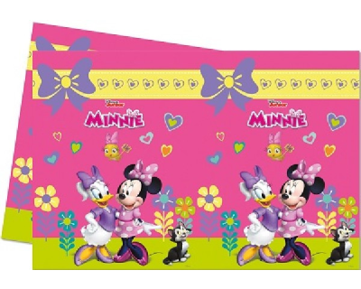 Minnie Mouse Feest happy tafelkleed