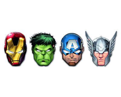 Marvel Avengers feest masker Might