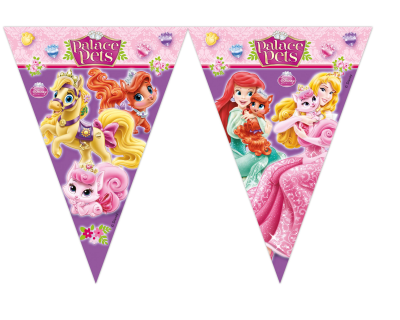 Disney prinses Feest vlaggenline palace