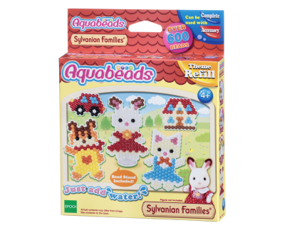 31068 Aquabeads Navulling - Sylvanian Families Set rood