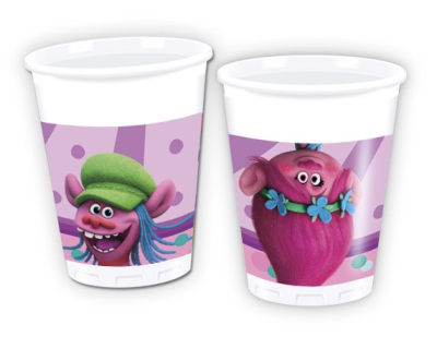 Trolls Feest bekers
