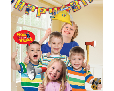 Brandweerman Sam Feest Photo Booth Kit