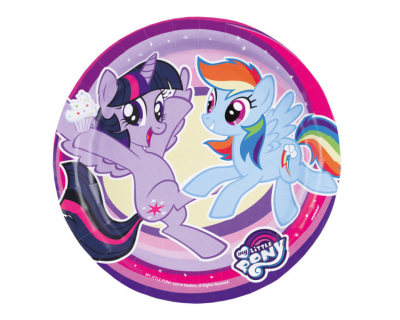 My little Pony feest borden 18cm