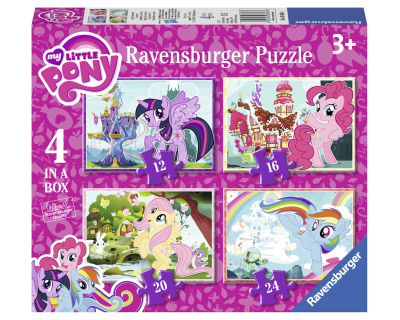 My little Pony puzzel 4 in 1