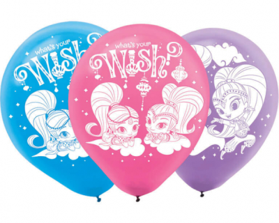 Shimmer & Shine feest ballonnen 9 inch