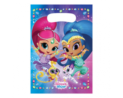 Shimmer & Shine feest zakjes 8 per pak