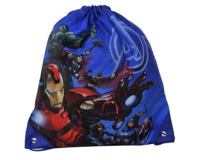 Marvel Avengers gymtas blauw