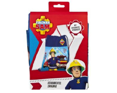 Brandweerman Sam gymtas /zwemtas blauw